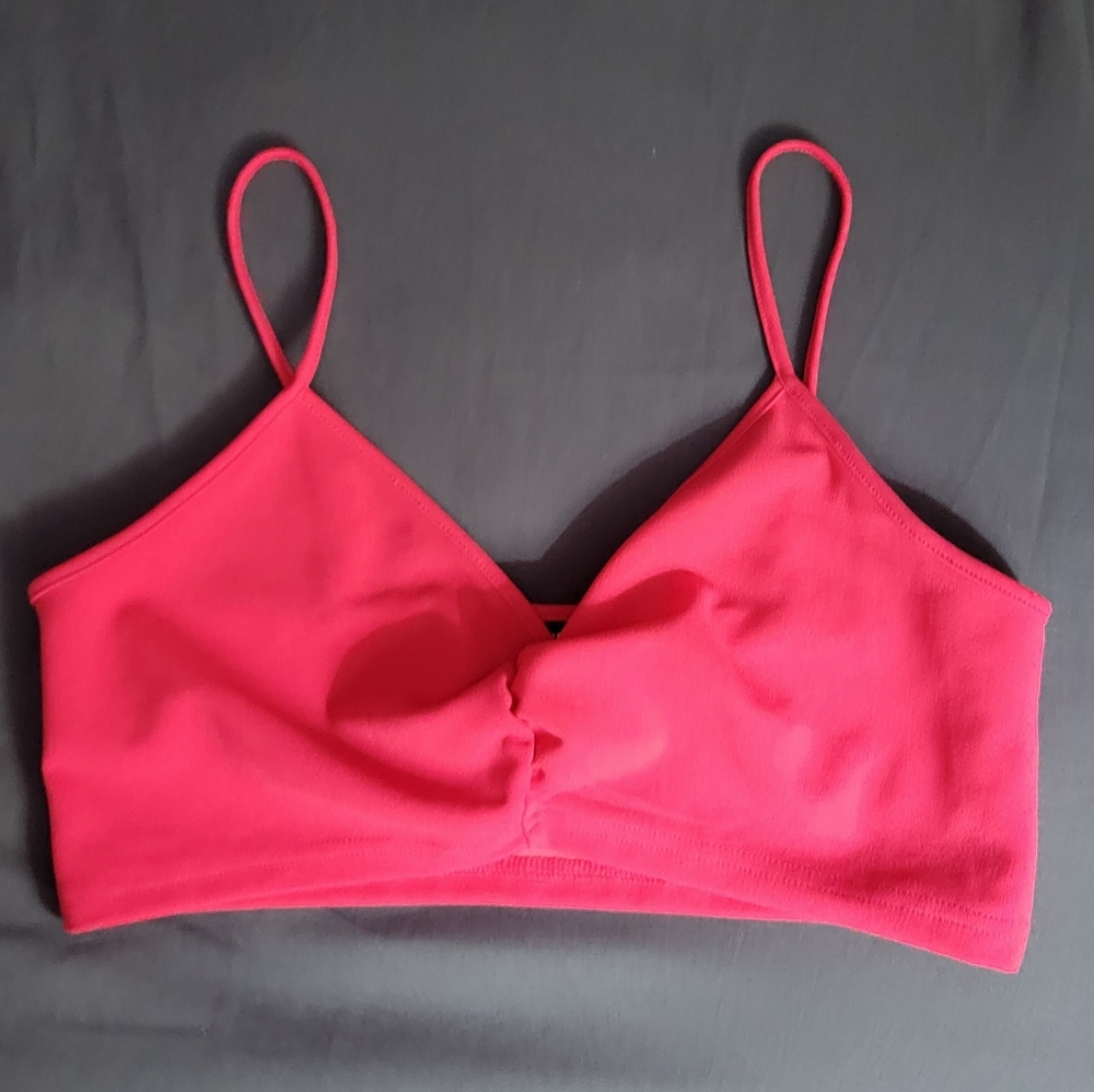 Shein Hot Pink Crop Top